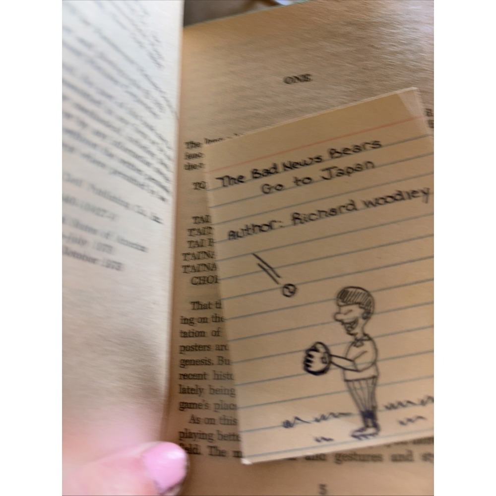 1978 THE BAD NEWS BEARS GO TO JAPAN Little League Baseball  Movie Book Collector